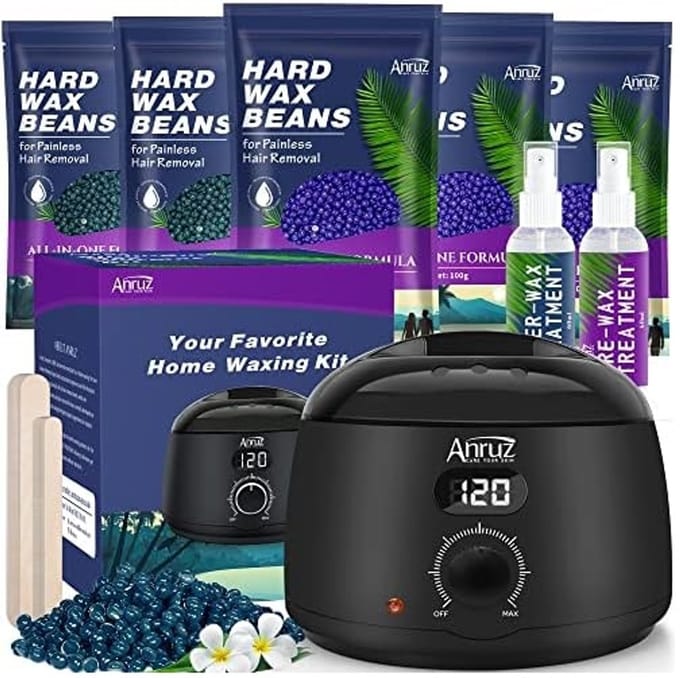 Waxing Set met Digitale Waxverwarmer – ontharingsset compleet