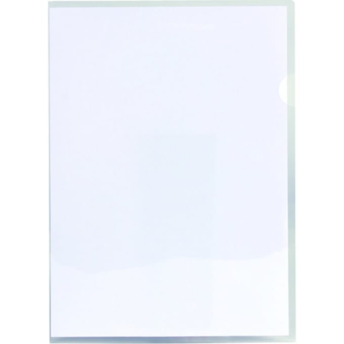 Insteekmap L-model Quantore A4 PP 0.14mm glad 25 stuks