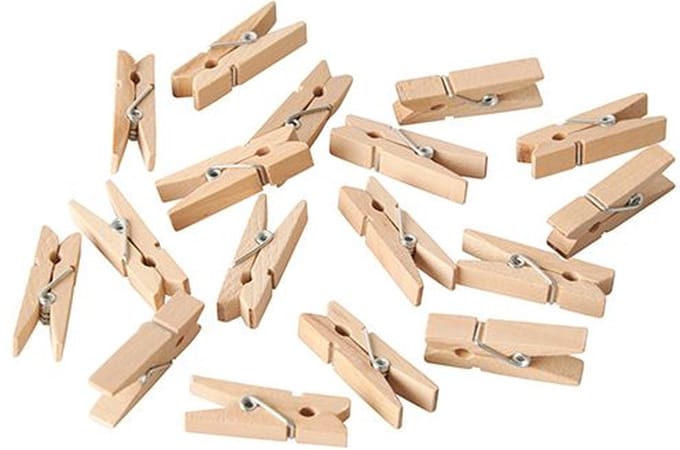 Papstar 86807, Hout, Natuurlijk, 35 mm, 7 mm, 100 stuk(s)