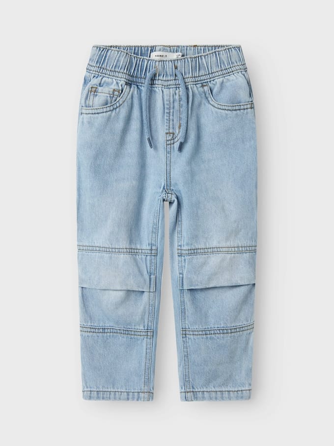 Name it broek jongens - light blue - NMMryan jog - maat 104