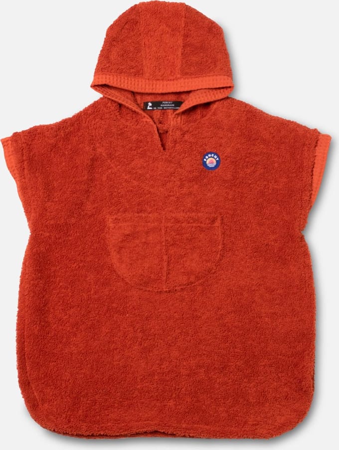 Ponchy - Marrom Velho - Baby Strandponcho - Klein - Badcape