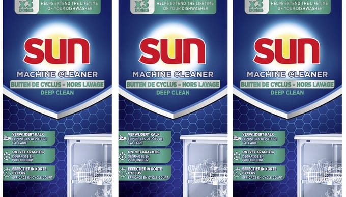 Sun Machinereiniger - 3 x 3 Stuks - Voordeelverpakking