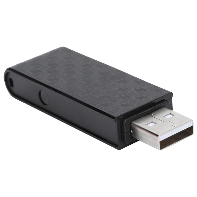 Draagbaar Klein Mini Audio Opname Apparaat U Schijf Geluidsrecorder Zwart 4GB