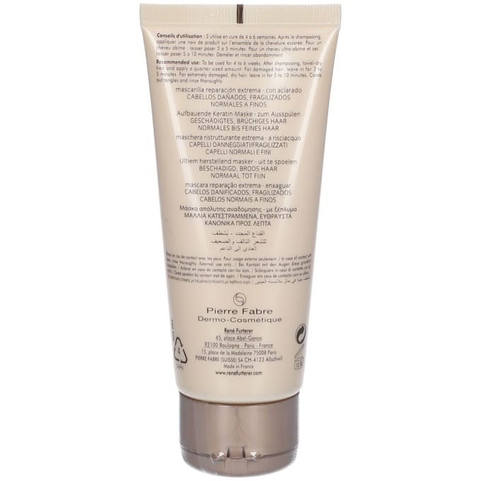 René Furterer Absolue Kératine Herstellend haarmasker Haarbehandeling voor droog haar Dames 100 ml