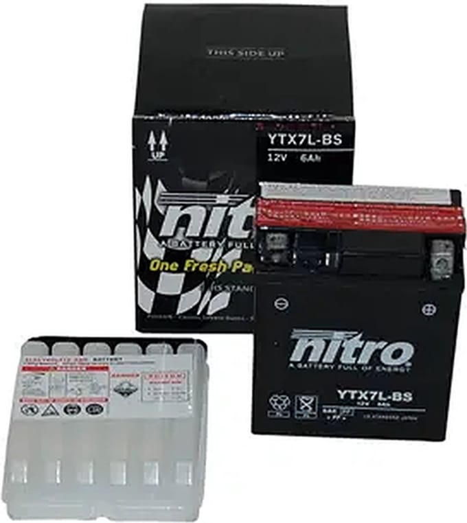 Accu ytx-7lbs 6ah elystar/jet inject nitro