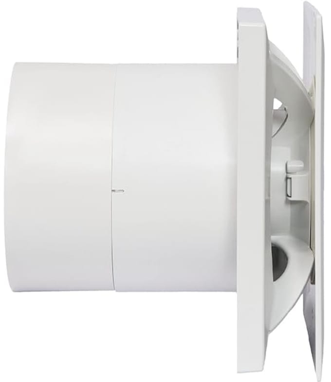 Ventilator met Timer en Laag Geluid - 100 mm
