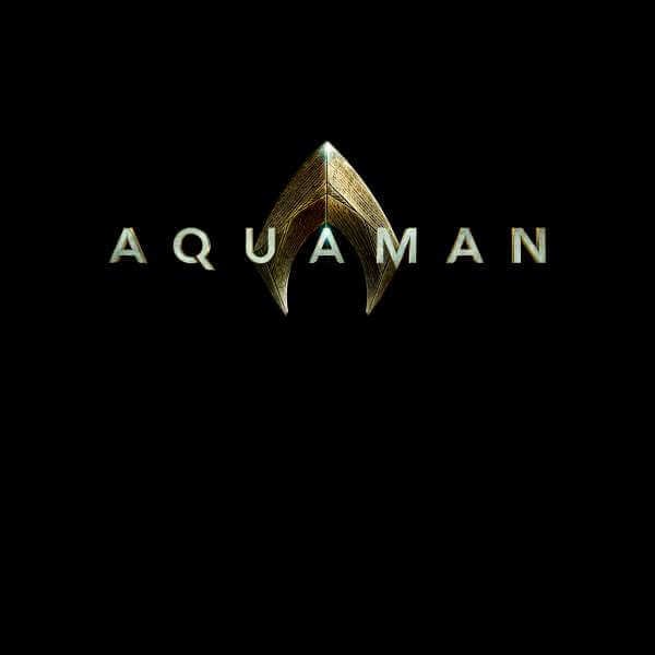 Aquaman Title trui - Zwart - L