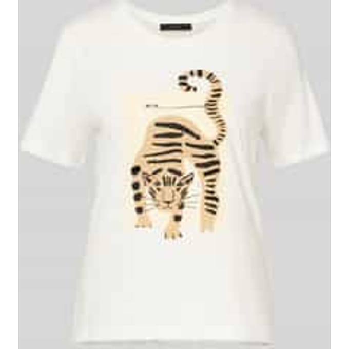 T-shirt met motiefprint