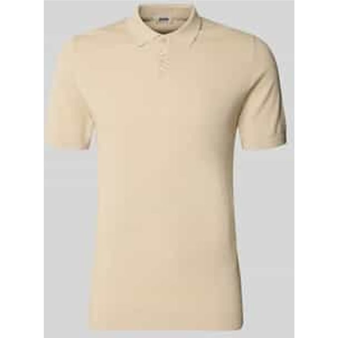 slim fit poloshirt met structuurpatroon model 'TRITON'