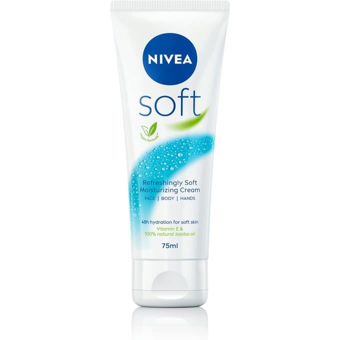 Nivea Soft Cream Tube - 75 ml.