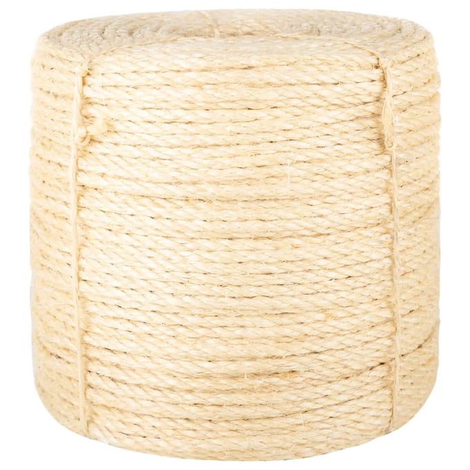 vidaXL - Touw - 6 - mm - 25 - m - 100% - sisal