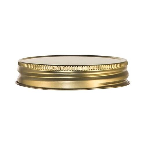 (72 stuks) LIBBEY DRINKING JARS - Deksel - Metaal - Goud - past op 70810, 70811 & 70812