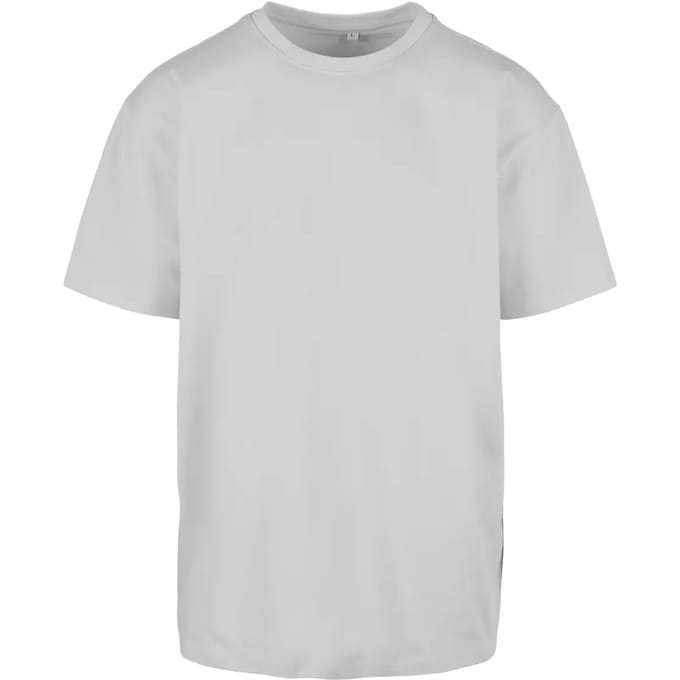 Build Your Brand - Heavy Oversized T-Shirt - Light Asphalt maat M