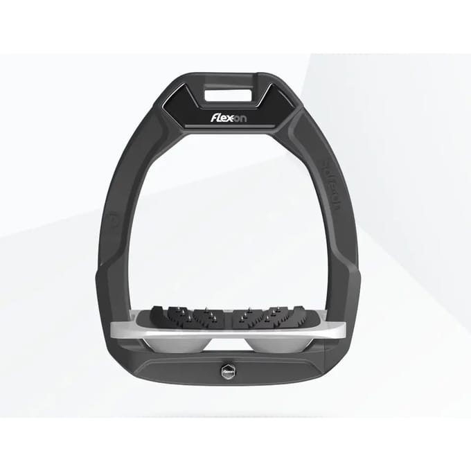 Veiligheidsstijgbeugels Incliné Ultra Grip Antraciet/Grijs/Grijs Flex-On Safe-On