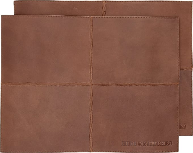 Hide & Stitches barbecue / grill Overige accessoires - 100% Leer - Bruin