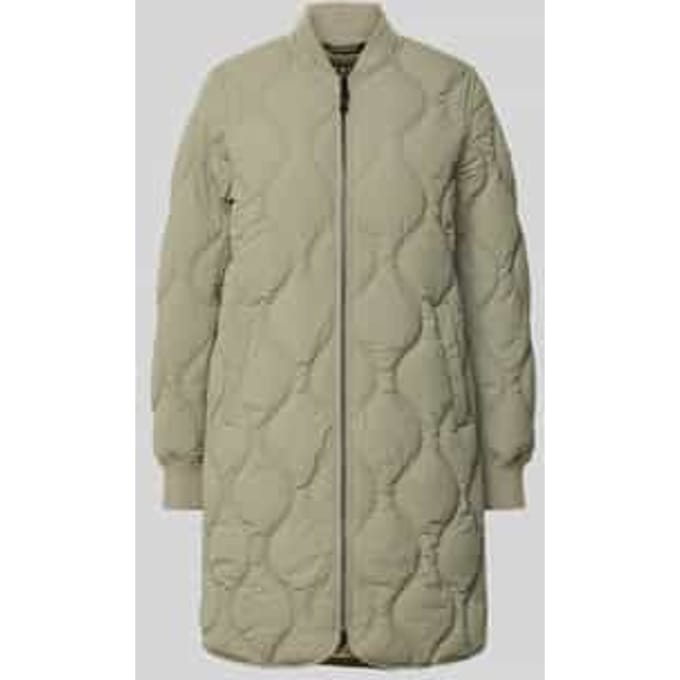 Superdry - Lange Onion Quilt Liner Jas - Dames - Gewatteerde jassen