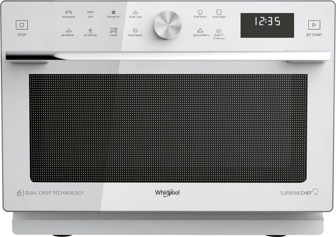 Whirlpool Supreme Chef MWSC 933 SW Wit Combinatiemagnetron Aanrecht 33 l 900 W