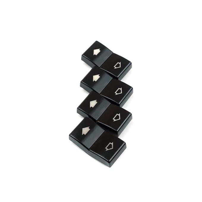 BDP585-2 4 Stuks Raamschakelaar Knop Dop Afdekking 61316904309 61318368974 voor BMW E39 E38