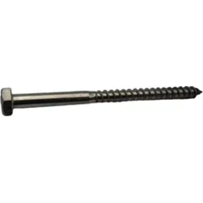 Sencys Houtdraadbout M6x80mm Per 4 R.v.s.
