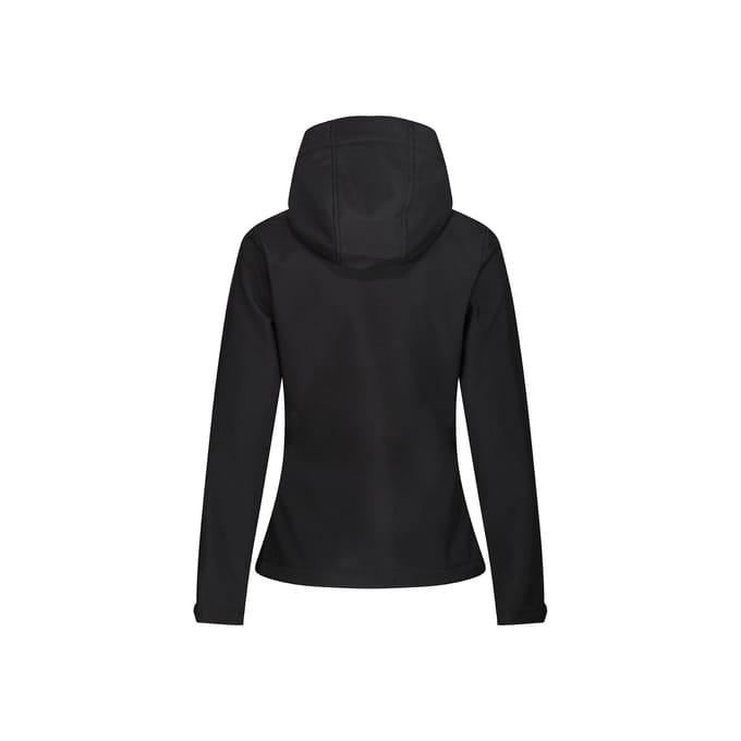 Regatta Dames/dames Venturer 3-lagige Membraan Soft Shell Jacket (Zwart/Rood)