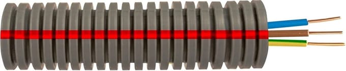 Pipelife - 100 meter flexbuis - Flexpijp + VD 3x2.5mm² 16mm