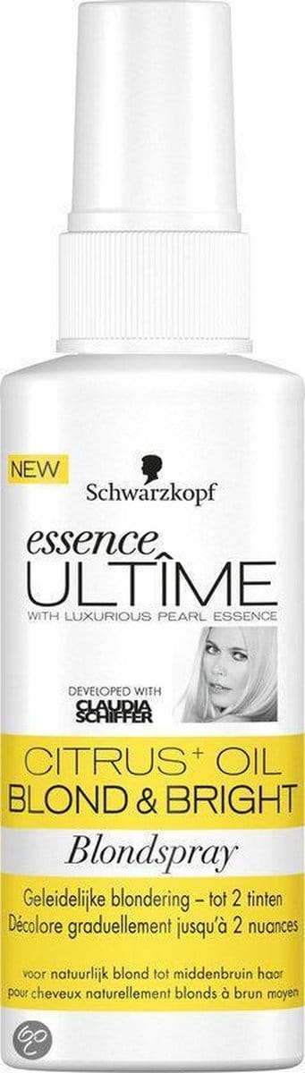 Schwarzkopf Essence Ultime Lightening Spray Citrus + Oil Blond & Bright - 100 ml - Treatment