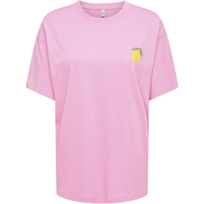 ONLY - ONLELLE S/S PRINTED TEE CS JRS Dames T-shirt