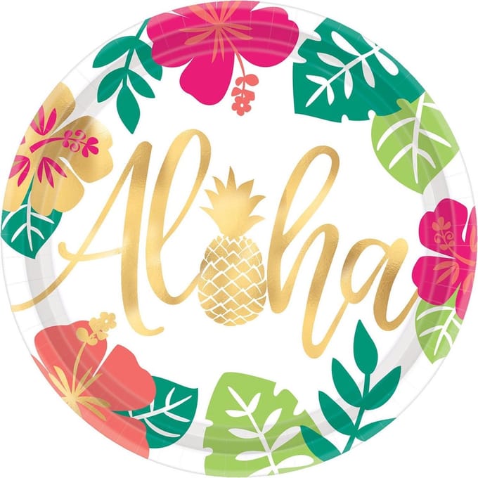 Hawaii Borden Aloha 26cm 8st
