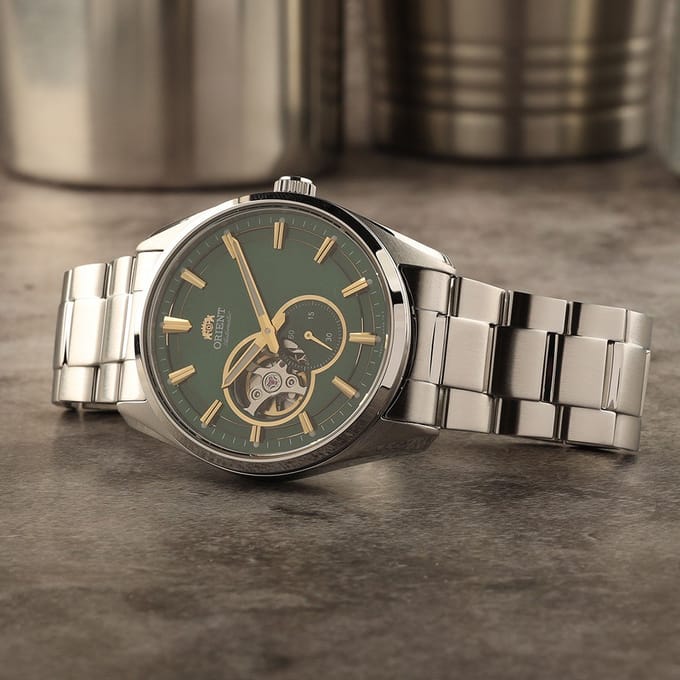 Orient Contemporary RA-AR0008E30B Contemporary Semi-skeleton Horloge