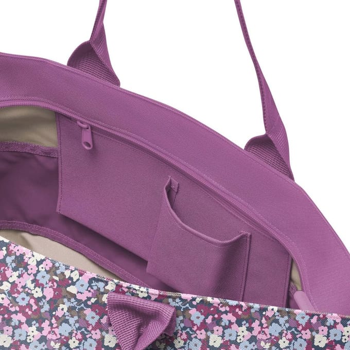Shopper Handtas met Ritssluiting en Waterafstotend Materiaal