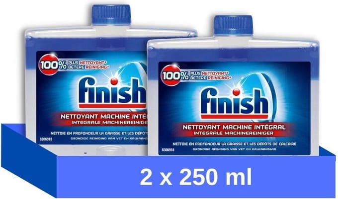 Finish - Vaatwas - Vaatwasreiniger - 250ml x 2