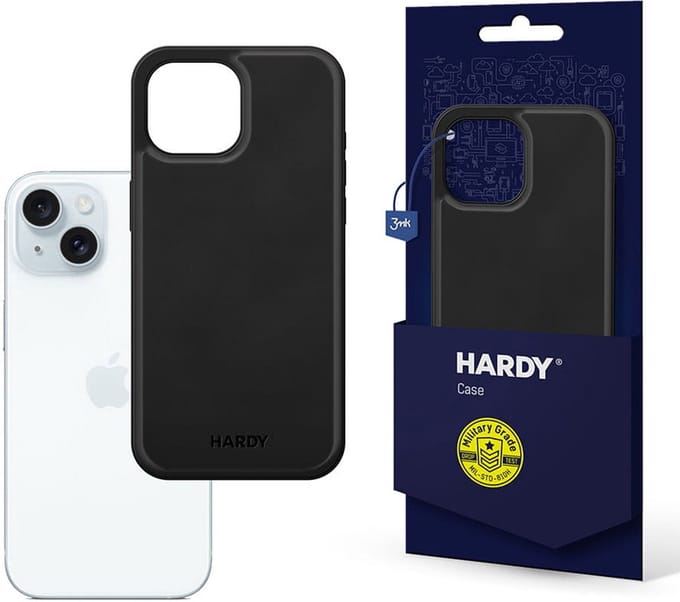 3mk HARDY Silky Leather MagCase Hoesje voor iPhone 15 Plus