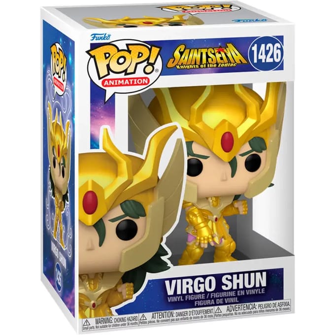Funko Saint Seiya - POP! Animation Figure Gold Virgo Shun 9 cm Verzamelfiguur - Multicolours