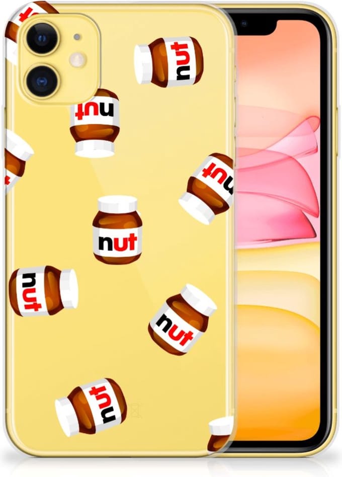 Apple iPhone 11 Siliconen Case Nut Jar