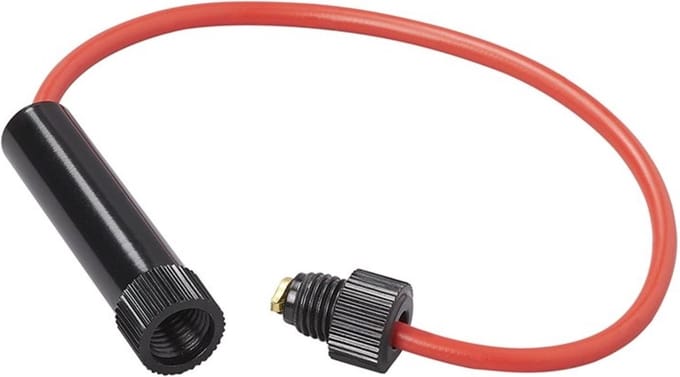 ProPlus Compacte in-line zekeringhouder - 2,5 mm² draaddiameter - voor buis- en glaszekeringen