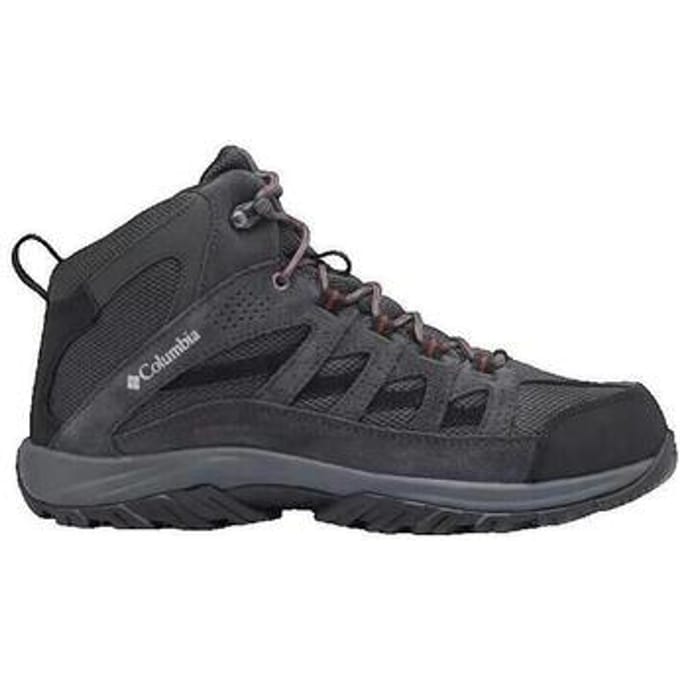 Columbia CRESTWOOD™ MID WATERPROOF Heren Wandelschoenen - Dark Grey, Deep Rust