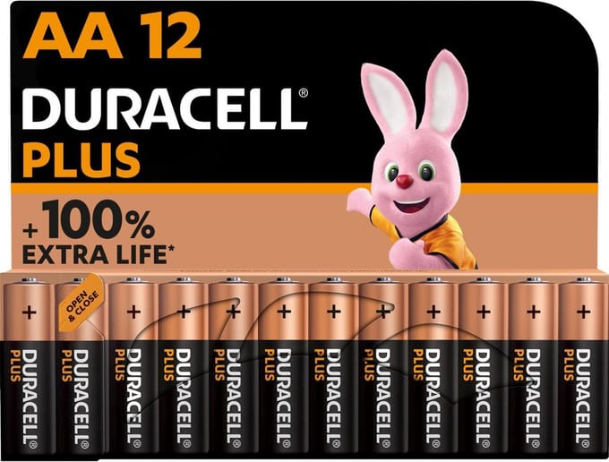 Duracell AA Plus Power Batterijen