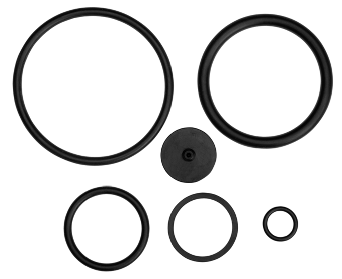 GARDENA Afdichtkit Pomp- En Drukspuiten - Rubber - Zwart - 6-delig