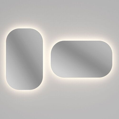 Sanipa bathroom mirror LUNA 60x100 cm LED for room switching