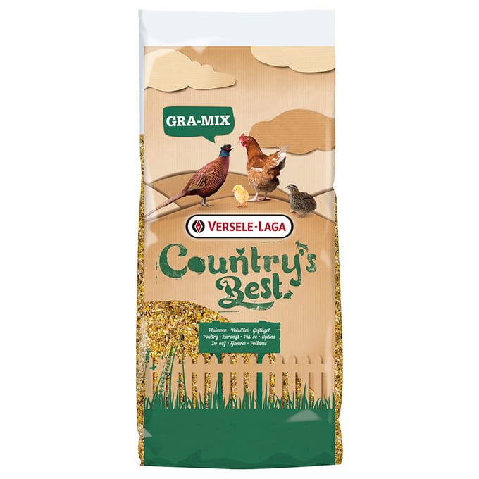 Versele-Laga Country`s Best Gra-Mix Kuiken- & Kwartelgraan - Kippenvoer - 20 kg