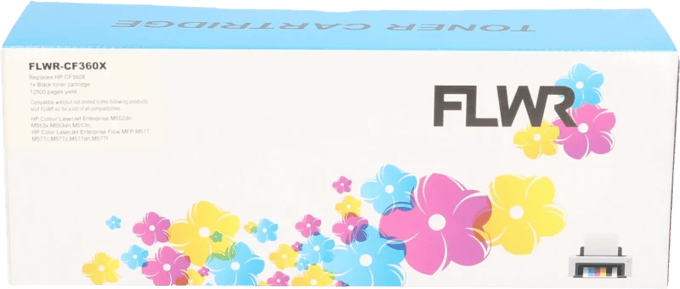 FLWR - Toners / HP 508X / zwart / Geschikt voor HP