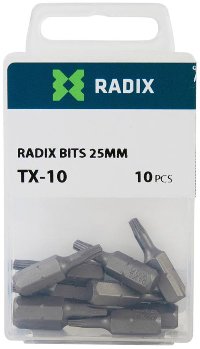 Radix - Schroefbit TX10 (10 stuks)