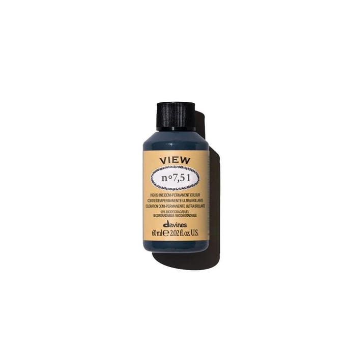 Davines, View, Crème Colorante Toner, 7.51, 60 ml
