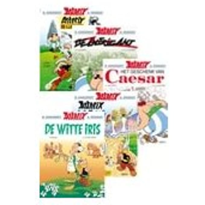Asterix Backlistpakket Gallië - Nummer 1, 15, 21, 31, 40 (Bundel 5 Ex.)