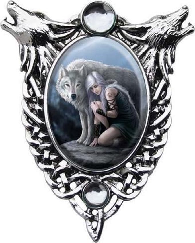 Anne Stokes Cameo Pendant Protector