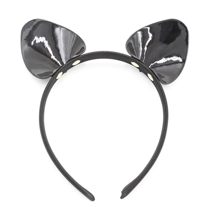 Smart Moves - Diadeem met Kattenoortjes - Zwart