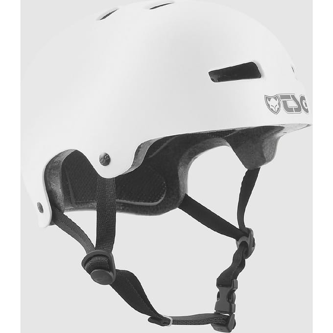 Casque enfant - TSG - Evolution - Blanc satiné - XXS/XS - Coque ABS Hardshell XXS/XS blanc