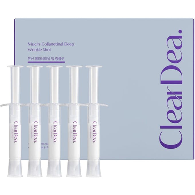 ClearDea - Mucin Collanetinal Deep Wrinkle Shot 4ml x 5 pcs 4ml x 5 pcs