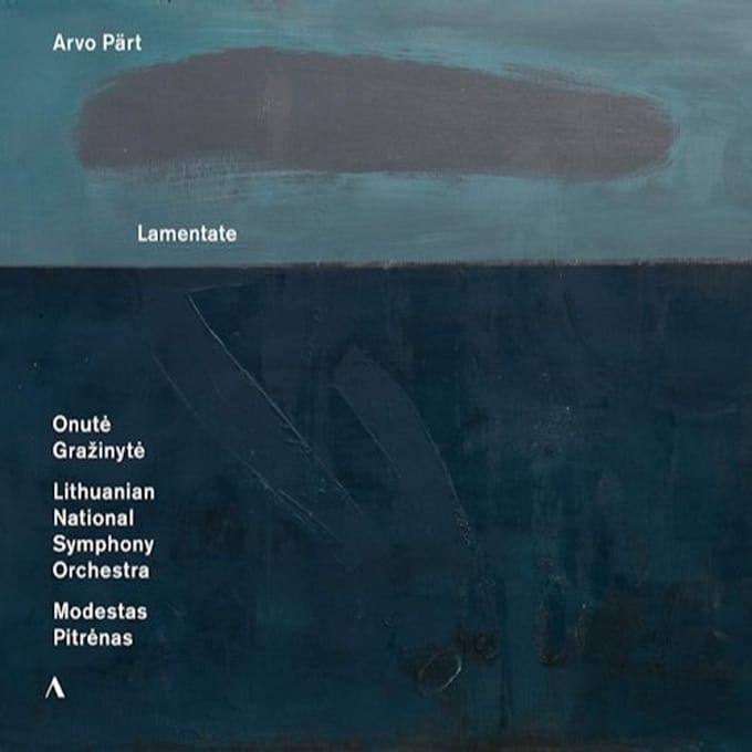 Lithuanian National Symphony Orchestra, Modestas Pitrenas - Pärt: Lamentate (CD)