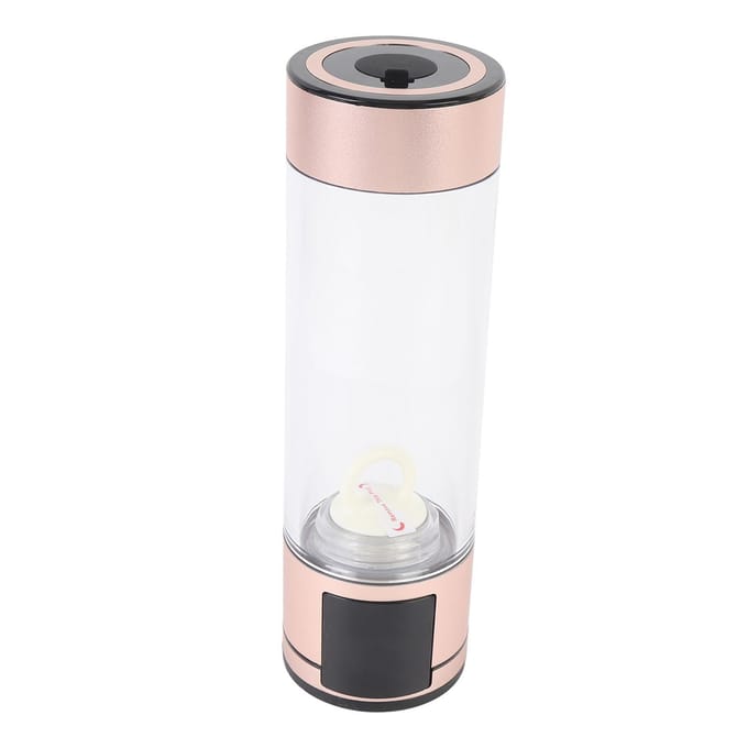 Waterstof Waterfles 400ml 2 Modi Type C 5V Afgesloten Draagbare Waterstof Water Ionisator Machine voor goud
